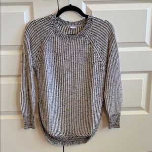 Woven lightweight sweater